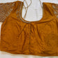 Brown Maggam work blouse