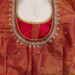 Pink Maggam work blouse