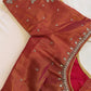 Pink Maggam work blouse
