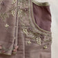 Lavender Aari work blouse