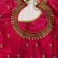 Pink Maggam work blouse