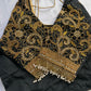 Black Maggam work blouse