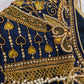 Blue Maggam work blouse