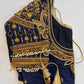 Blue Maggam work blouse