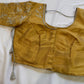 Golden  Aari work blouse