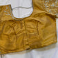 Golden  Aari work blouse