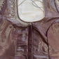 Mauve Purple Maggam work blouse