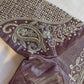 Mauve Purple Maggam work blouse
