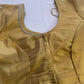 Gold Silver Maggam work blouse