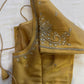 Gold Silver Maggam work blouse