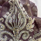 Mauve Purple Maggam work blouse