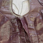 Mauve Purple Maggam work blouse
