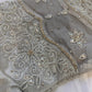 Silver Maggam work blouse