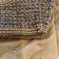Golden Maggam work blouse