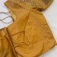 Golden Maggam work blouse