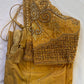 Golden Maggam work blouse