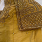 Golden Maggam work blouse