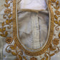 Silver Maggam work blouse