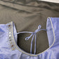 Lavender Silk Blouse with mirror and aari work
