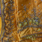 Yellow Silk Blouse Maggam aari work