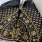 Black Silk Maggam Aari Work Blouse