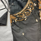 Black Silk Maggam Aari Work Blouse
