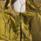 Mehendi Green Silk Maggam Aari Work Blouse