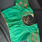 Light Green Silk Maggam Aari Work Blouse