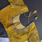 Golden Maggam Aari Embroidery Blouse