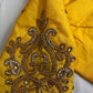 Yellow Maggam Aari Embroidery Blouse