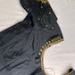 Black Maggam Aari Embroidery Blouse
