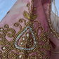 Dusty Rose Maggam Aari Embroidery Blouse