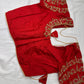 Red Maggam Aari Embroidery Blouse