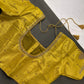 Gold Maggam Aari Embroidery Blouse
