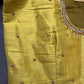 Gold Maggam Aari Embroidery Blouse