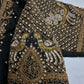 Black Silk Maggam Aari Work Blouse