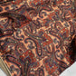 Brown Multi Kalmakari Printed Silk Blouse