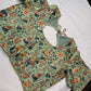 Green Multi Kalmakari Printed Silk Blouse