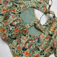Green Multi Kalmakari Printed Silk Blouse