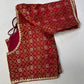 Red Banarsi Blouse