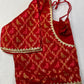 Red Banarsi Blouse