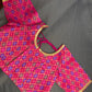 Pink Banarsi Blouse