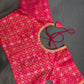 Pink Banarsi Blouse
