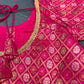 Pink Banarsi Blouse
