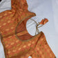 Peach Banarsi Blouse