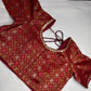 Banarsi Red Blouse