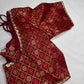 Banarsi Red Blouse
