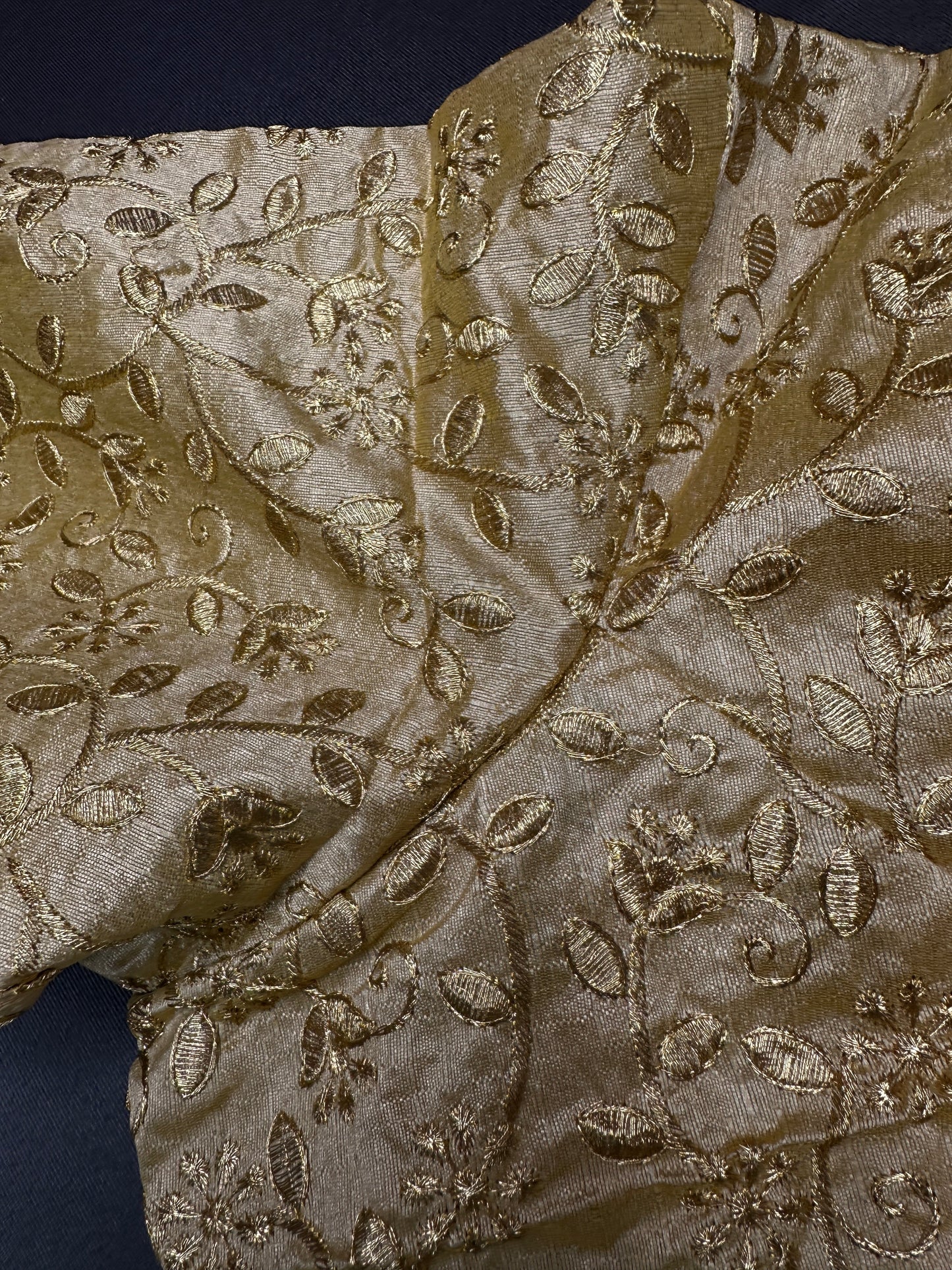 Embroidery Golden Blouse