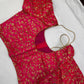 Pink Embroidery  Work Blouse