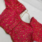 Pink Embroidery  Work Blouse
